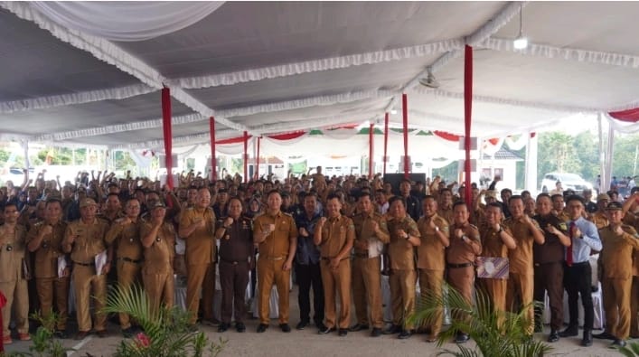 Kampanye Anti Korupsi Kejaksaan Negeri Muara Enim Jaga Desa