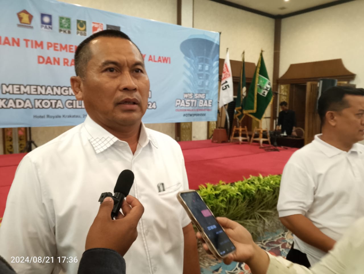 H. Hamid Minta Pengusaha Lokal Cilegon Dukung dan Doakan Helldy-Alawi Menang di Pilkada 2024