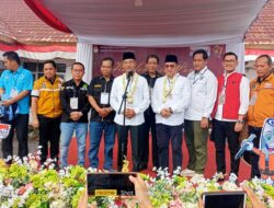 Ratusan Masa Kawal Paslon JADI Daftar Ke KPU OKI