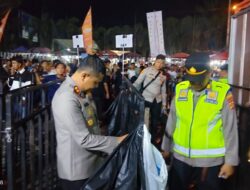 Kapolres Oki Pimpin Langsung Pengamanan Kegiatan Tour Konser Pesta Musik Istimewa 2024
