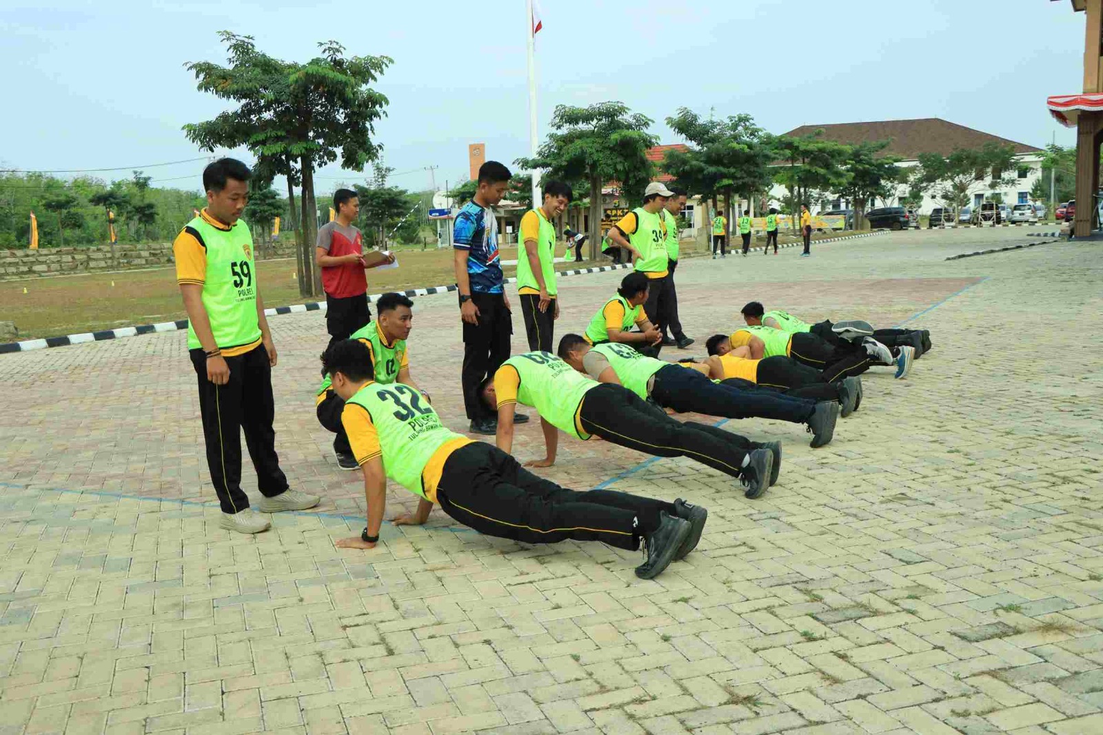 Polres Tulang Bawang Barat Gelar Kesamaptaan Jasamani Semester 2 Tahun 2024