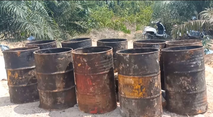 Dinas DLH Muaro Jambi Salah Meberikan keterangan, PT. MISI Ternyata Masih Melakukan Pengolahan Minyak CPO.