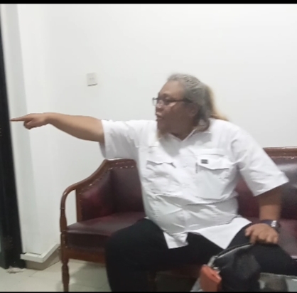 King Naga Geruduk Kejari Lebak di Dampingi H.Rudi Hermanto SH PH Sanjaya.