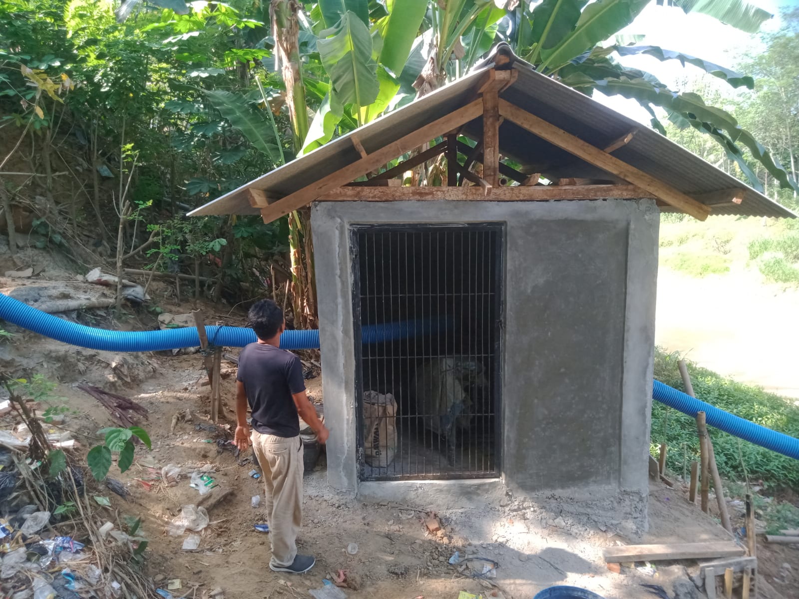 Diduga Upah Pekerja Proyek Irigasi Perpompaan Belum Dibayar