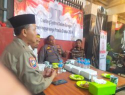 Polsek Jatiasih Kegiatan Sambang Warga, Cooling System Jelang Pilkada di Jatiasih