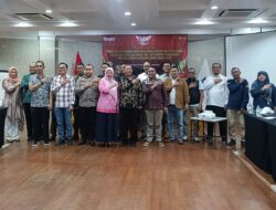Polres Metro Depok Hadiri Rapat Koordinasi Persiapan Pengundian Nomor Urut dan Deklarasi Kampanye Damai