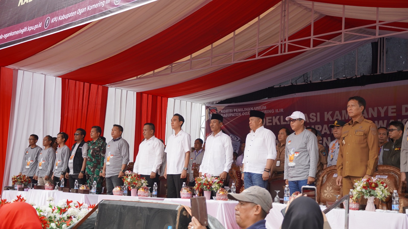 Deklarasi Damai, Pj. Bupati OKI Ajak Wujudkan Pemilukada Bermartabat