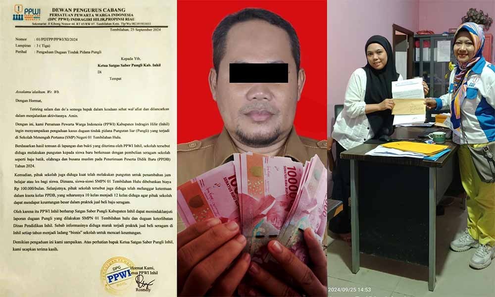 Lakukan Pungli Seragam Sekolah, Dedengkot Pungli Saruji Dilaporkan ke Tim Saber Pungli