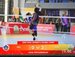 Bali Kalah Di Semifinal Sepak Takraw Putri PON XXI.