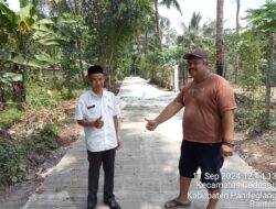 Pj Desa Suka Indah Misad Gembira Programnya Sudah Terealisasi Lancar