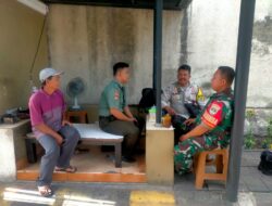 Sinergitas TNI-Polri di Medan Satria: Kunjungan dan Sambang Warga Kelurahan Pejuang untuk Jaga Kamtibmas