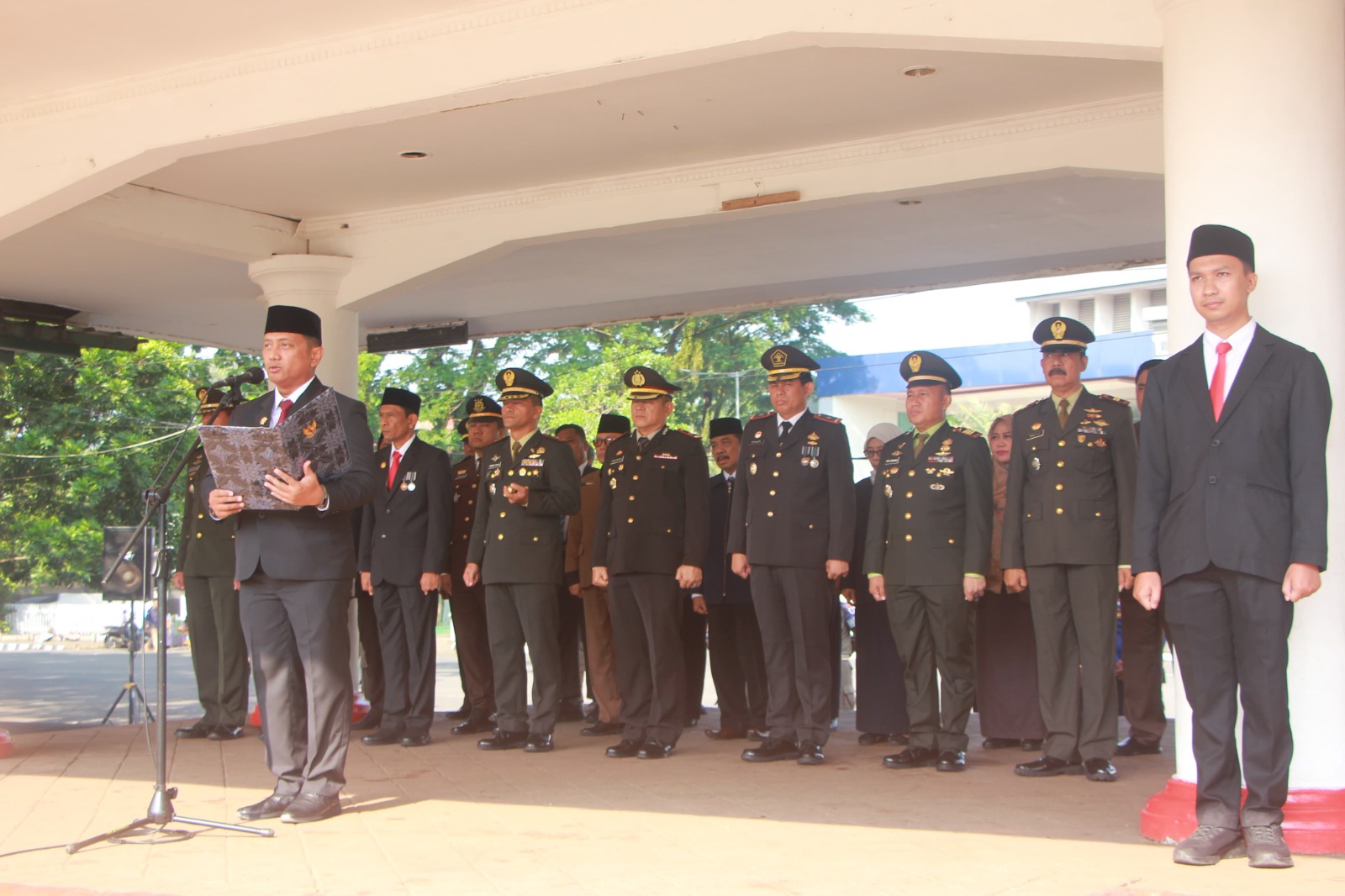 Kenang Para Pahlawan, Kalapas Rangkasbitung Upacara Kesaktian Pancasila bersama Forkopinda Lebak