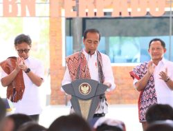 Mendagri Dampingi Presiden Jokowi Resmikan 7 PLBN Secara Serentak
