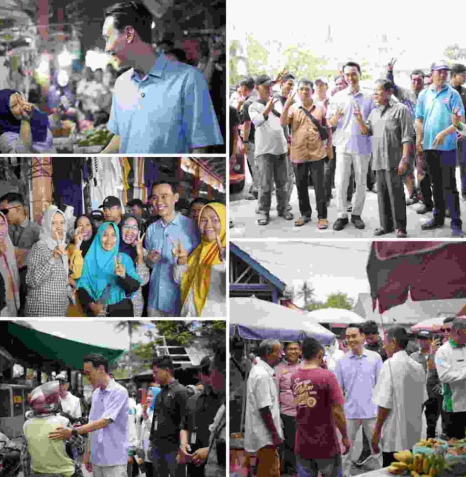 Blusukan ke Pasar Shopping Kayuagung, Muchendi Tegaskan Revitalisasi Pasar Merupakan Salah Satu Program MURI