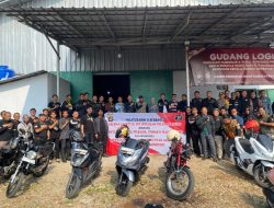 DirIntelkam Polda Lampung Lakukan Kunjungan Ke Gudang Logistik KPU