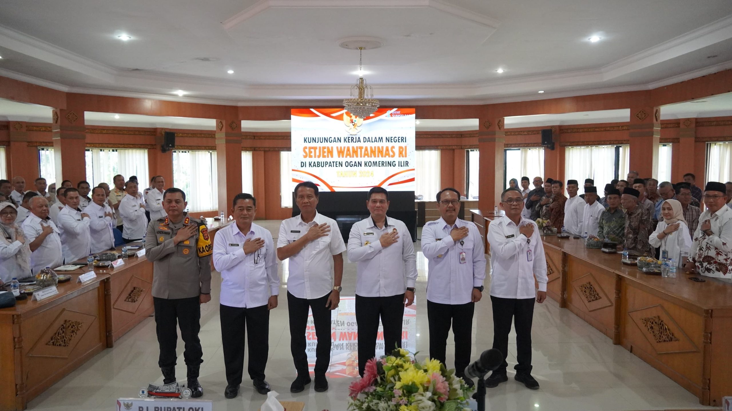 Wantannas Cek Cooling System Pilkada Serentak di OKI