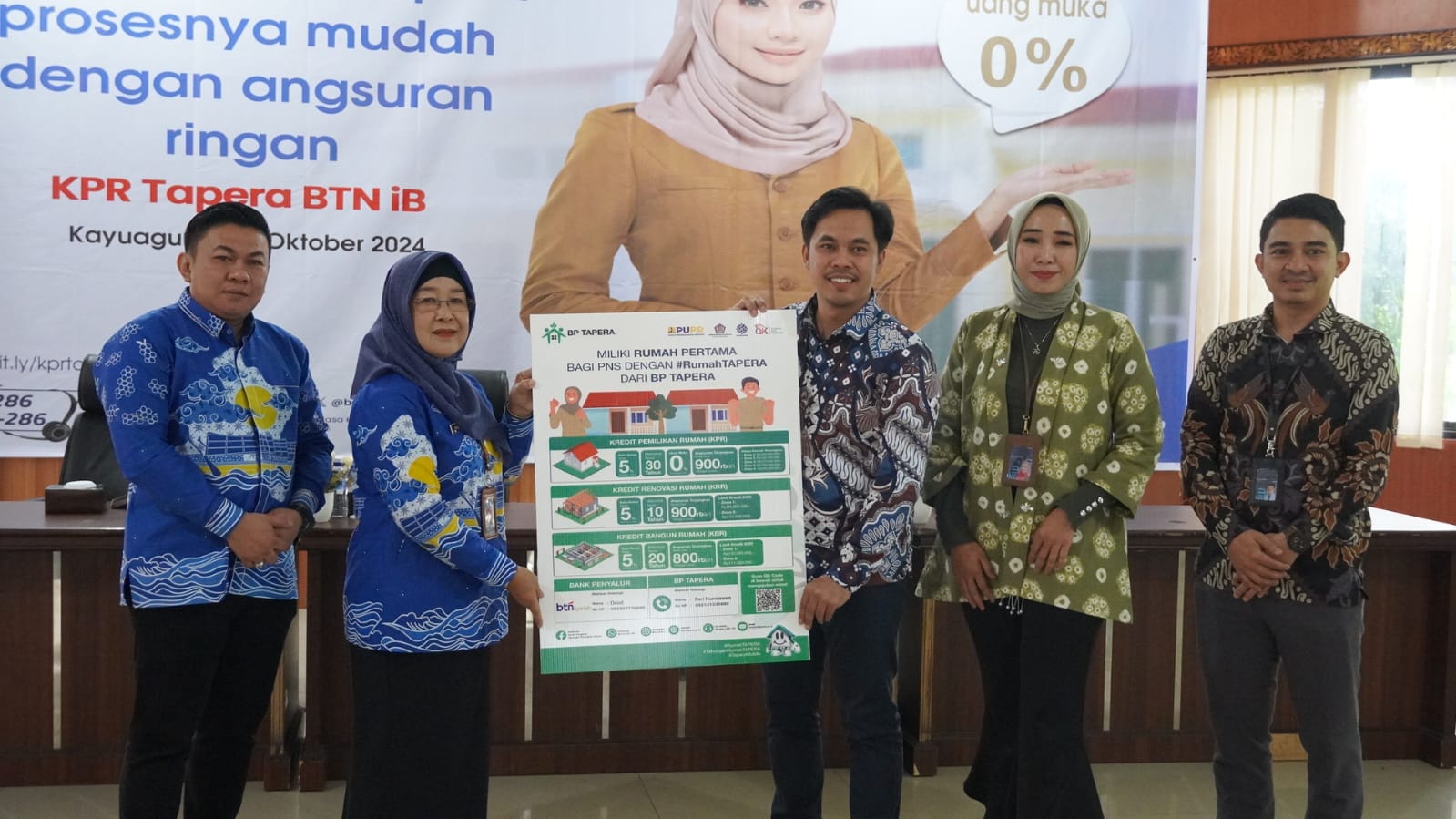 BTN Sosialisasikan Pembiayaan TAPERA di Lingkungan Pemkab OKI
