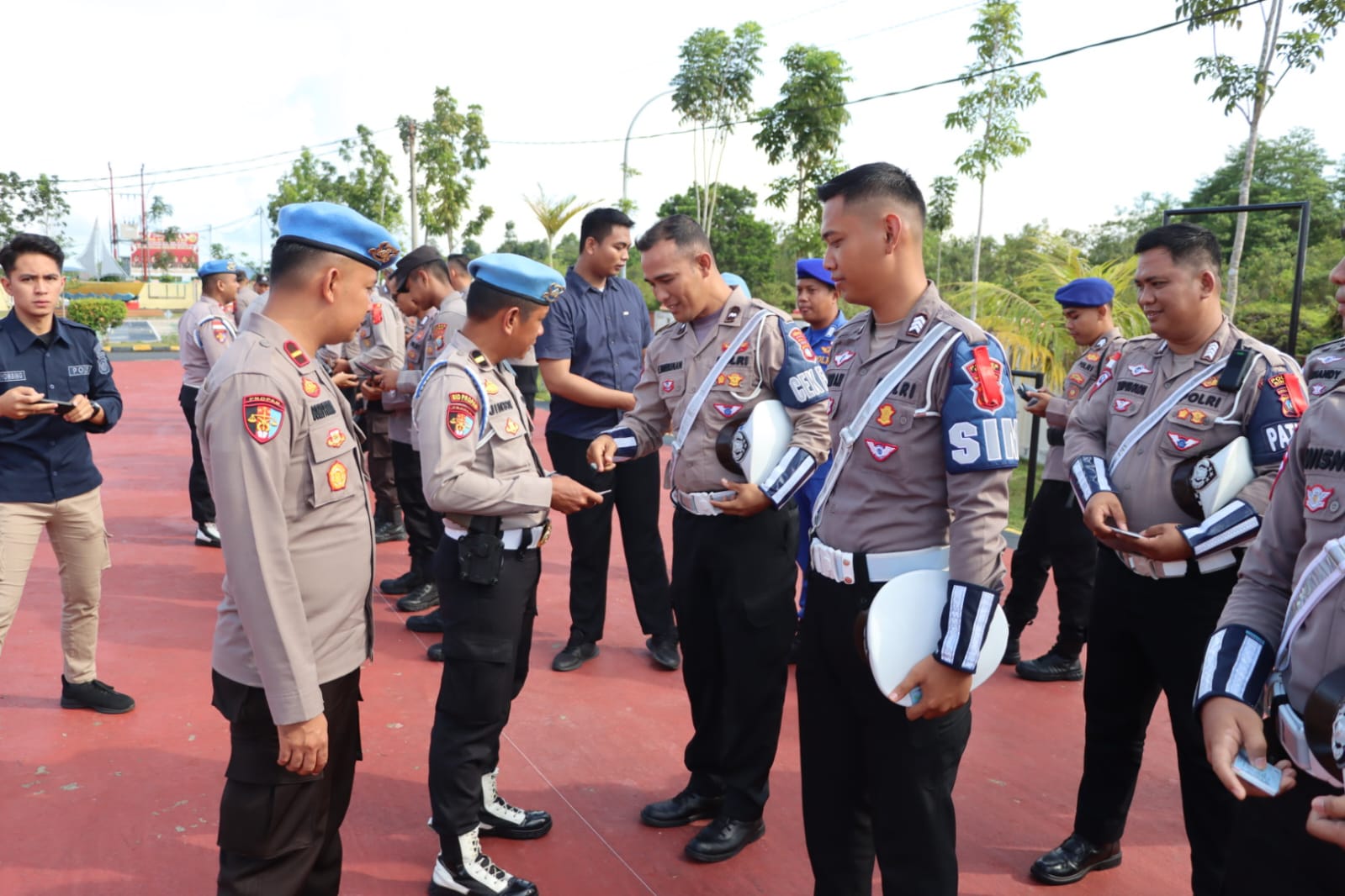 Propam Polda Kepri Lakukan Opsgaktibplin di Polres Bintan Hingga Jajaran Polsek.