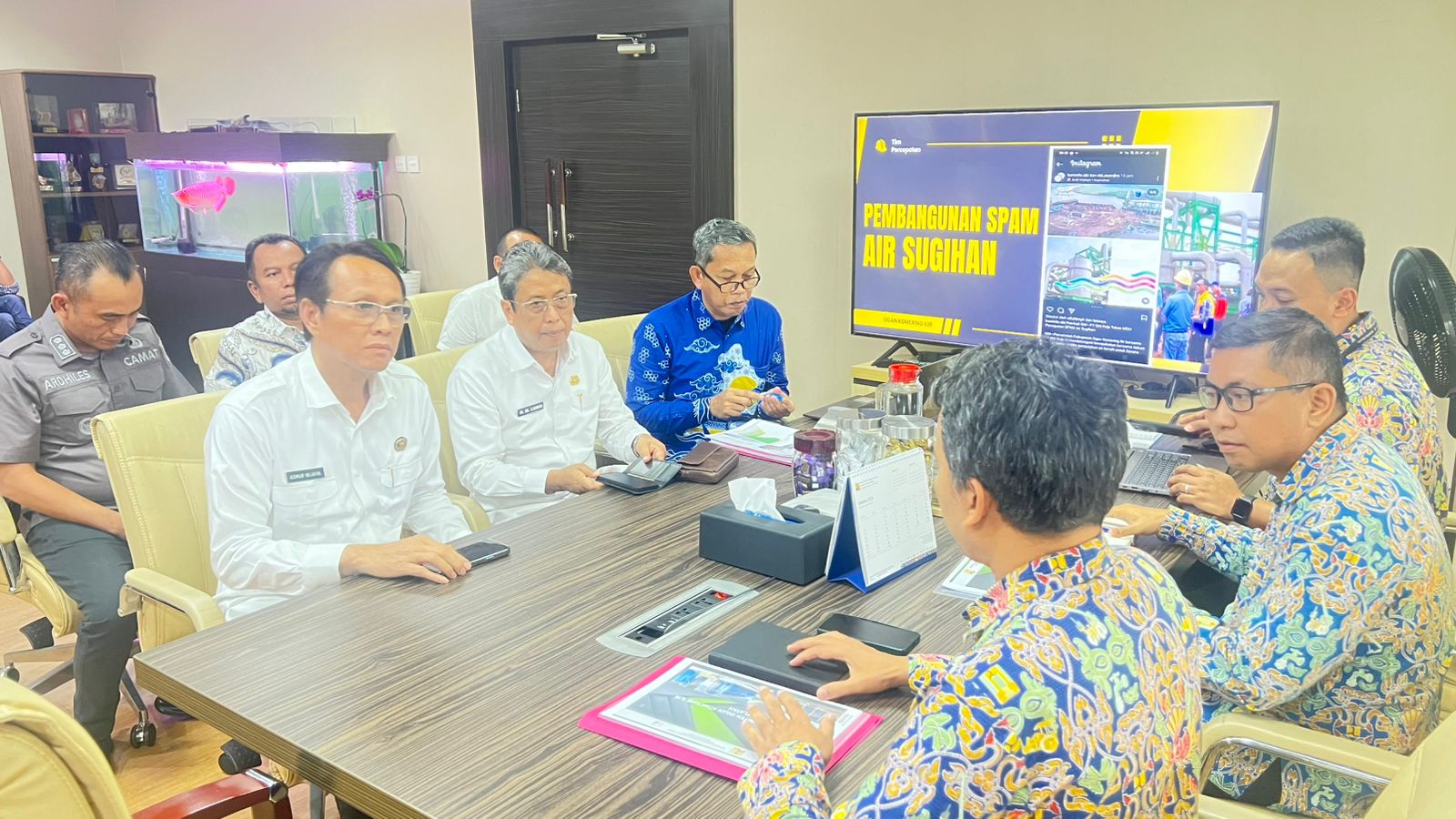 Datangi Kementrian PUPR, Pj Bupati OKI Dorong Percepatan SPAM Air Sugihan