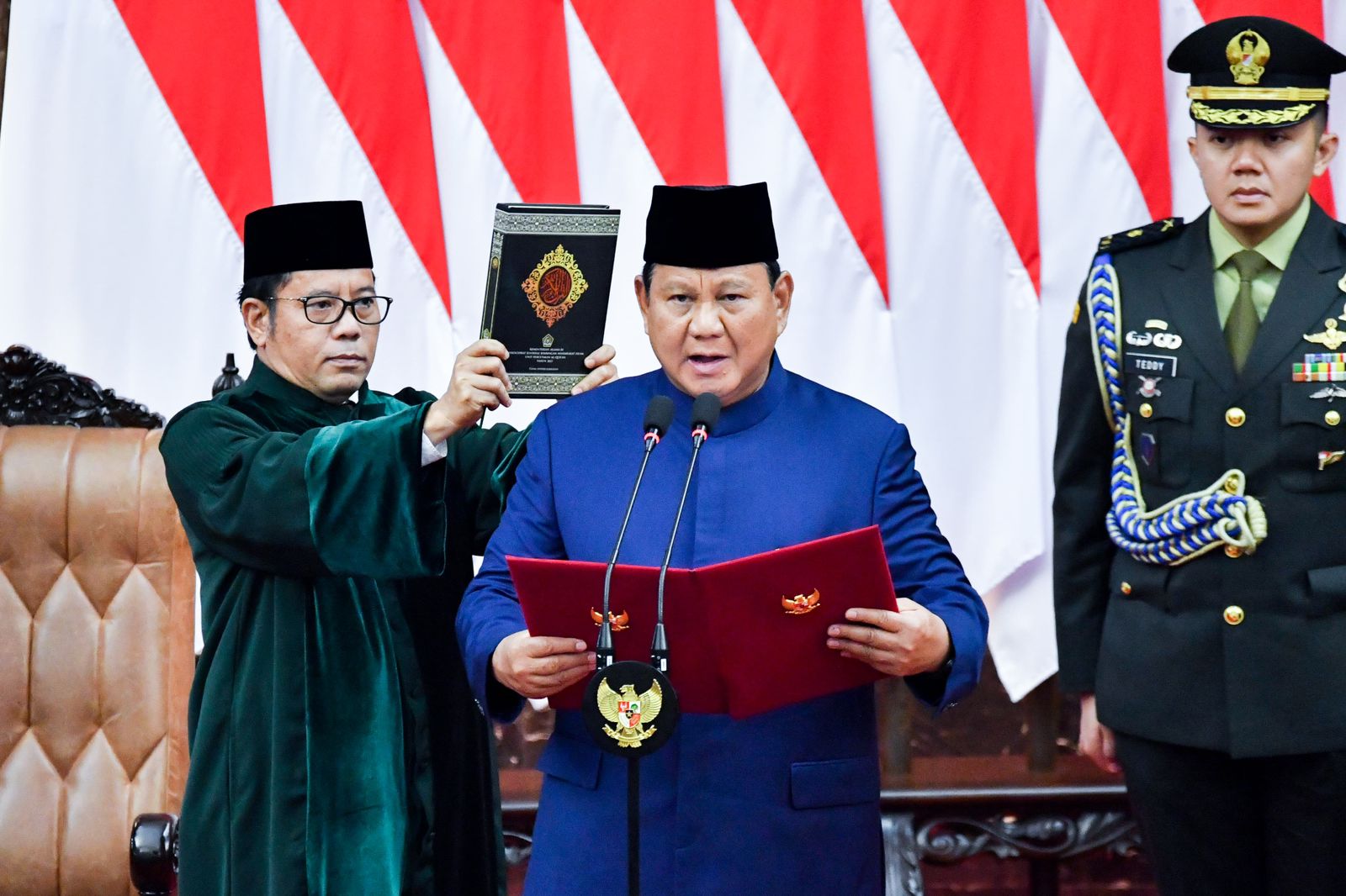 Hadiri Pelantikan Presiden RI Prabowo Subianto dan Wapres Gibran Rakabuming Raka, Bamsoet Dukung Transformasi Ekonomi Nasional Melalui Program Hilirisasi Sumber Daya Alam