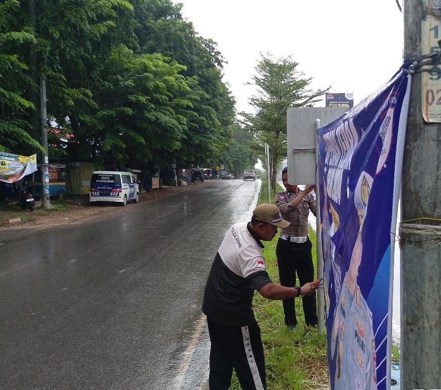 OPERASI ZEBRA SELIGI 2024 :SATGAS PREEMTIF OPERASI ZEBRA SELIGI 2024 GIATKAN SOSIALISAS DI BATAMI
