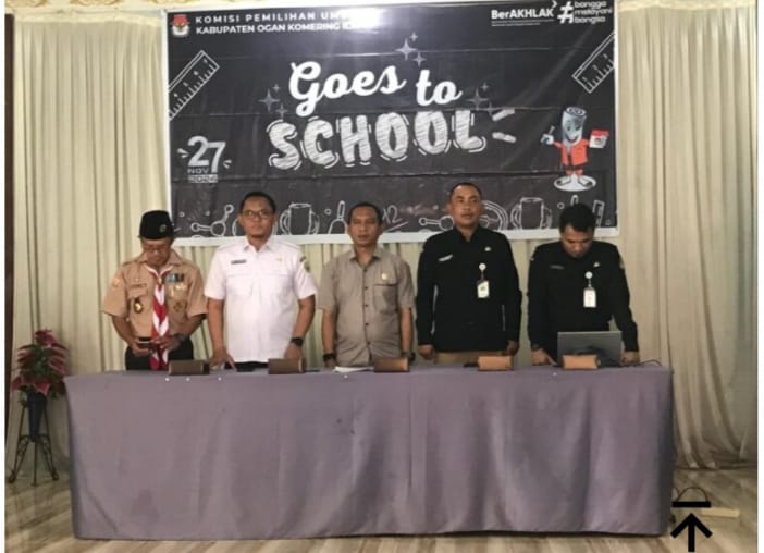 KPU OKI Gencar Sosialisasi Pilkada 2024, Sasar Pemilih Pemula di SMAN 3 Unggulan Kayuagung