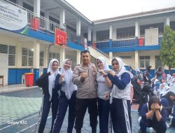 Polsek Pondok Gede Gencarkan Sosialisasi dan Deklarasi Perang Terhadap Narkoba di SMK Merah Putih
