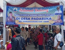 Pemdes Padasuka Fasilitasi  Acara Isbat Nikah: Adalah Program Dari Pengadilan Agama  Rangakasbitung