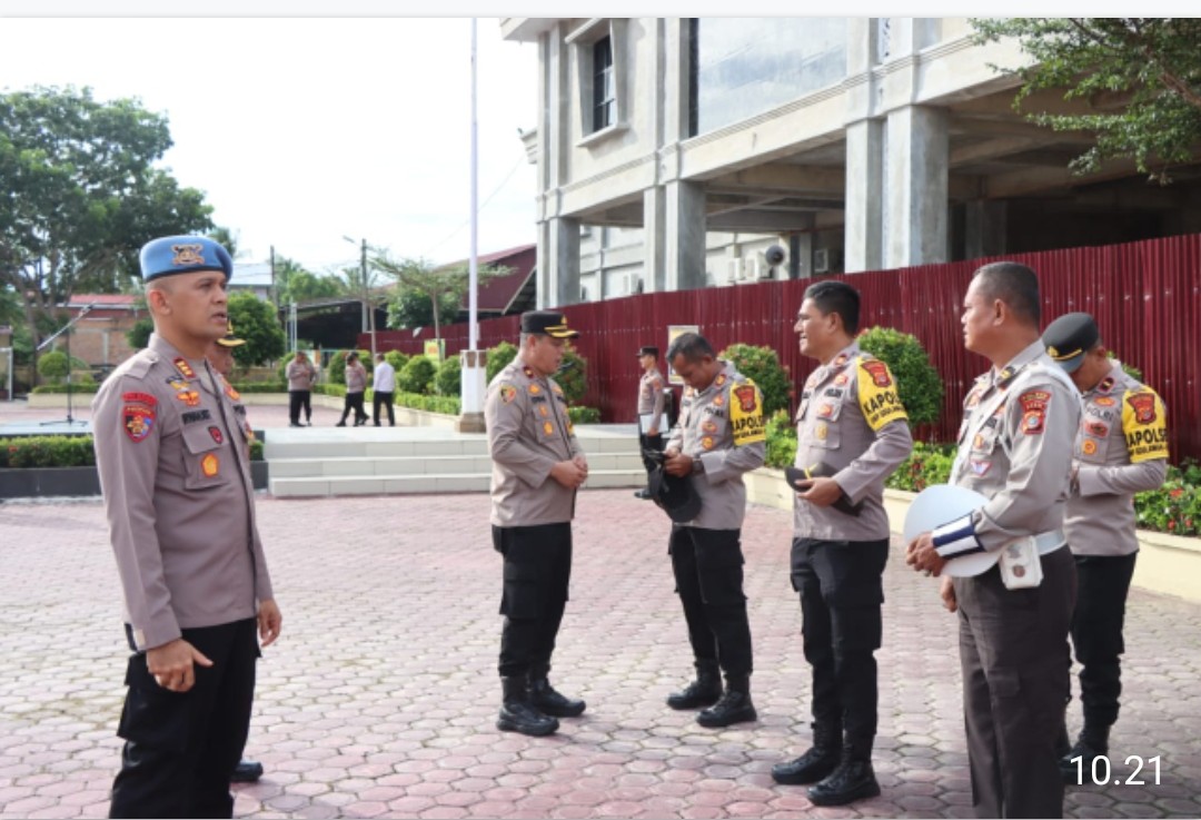Pimpin Gaktibplin, Kapolres Aceh Timur: “Sebagai Anggota Polri Harus Bisa Memberi Contoh Yang Baik Bagi Masyarakat”