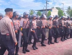 Persiapan Pengamanan Pilkada Serentak 2024, Satsamapta Polres Aceh Timur Gelar Latihan Dalmas