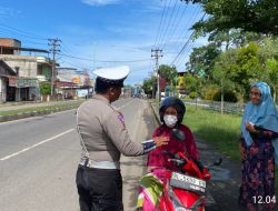 Hari Ke-7 Operasi Zebra Seulawah 2024, Satlantas Polres Aceh Timur Fokus Pada Pencegahan Keselamatan Lalu Lintas