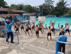 Ukur Kemampuan Fisik, Prajurit Lanal Dumai Laksanakan Tes Kesegaran Jasmani Periode Kedua Tahun 2024