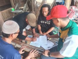 Baznas Lebak Salurkan Bantuan Rumah Roboh Di Kampung Cirende Babakan Desa Kalanganyar