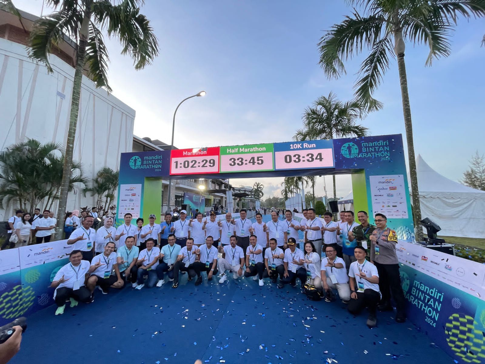 Posal Lagoi Wilayah Kerja Lanal Bintan Sebagai Tuan Rumah Ajang Mandiri Marathon Tahun 2024.