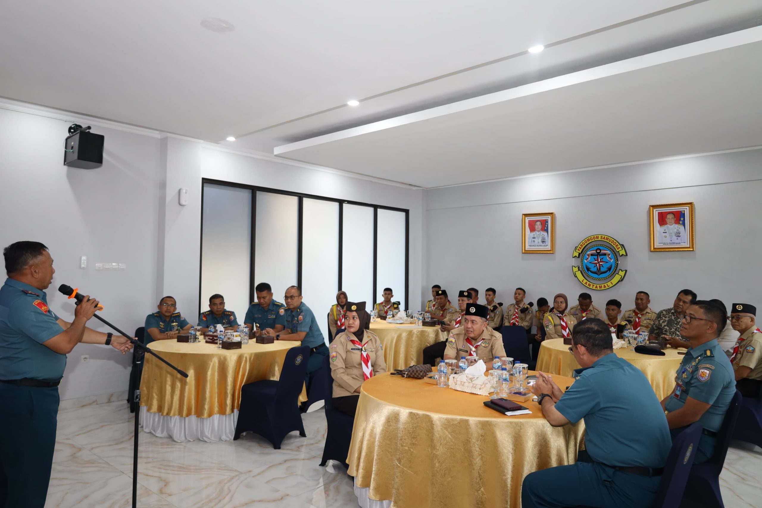 Lantamal I Berperan Dalam Pembentukan Karakter Maritim Untuk Wujudkan Generasi Muda Yang Unggul