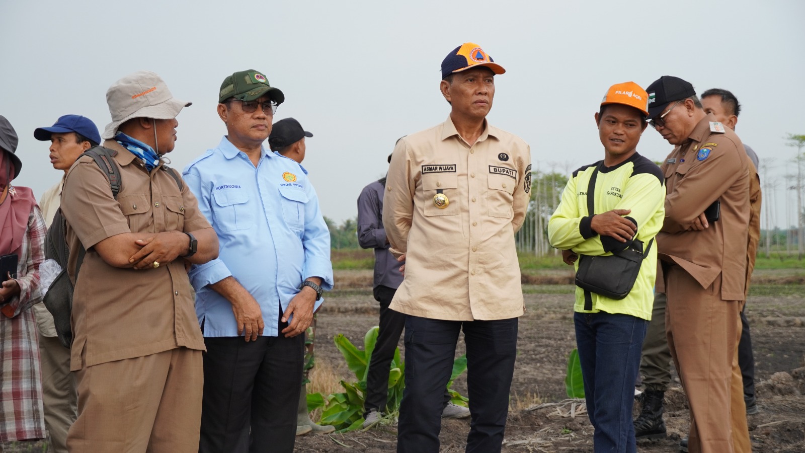 Pj. Bupati OKI Cek Program Oplah di Kecamatan Pampangan