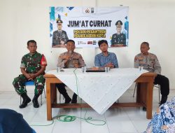 Jumat Curhat Polsek Pesantren, Kapolsek Ajak Warga Sukseskan Program Ketahanan Pangan Nasional dan Pilkada Aman Damai