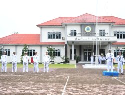 Danlanal TBA Pimpin Upacara Hari Pahlawan Nasional