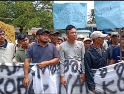 Kades Tersandung Narkoba: Warga Masyaraka Geruduk Kantor Kecamatan