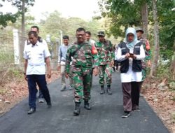 Kodim 0614/Kota Cirebon Selesaikan 40% Sasaran Fisik, Dalam Program BSMSS 2024