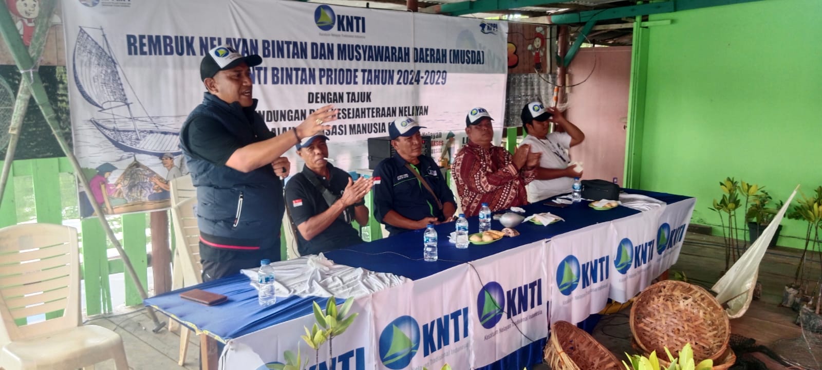 Musda KNTI Buyung Adly Terpilih Kembali Pimpin Dpd KNTI Bintan Buyung Siap Ciptakan Nelayan Yang Profesional.