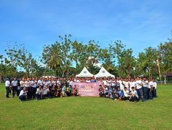 Lanal Bengkulu Gelar Turnamen Mini Soccer Semarakkan Hari Armada Ke-79
