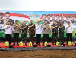 Dukung Program Ketahanan Pangan Pemerintah, Danlantamal I Hadiri Launching Gugus Tugas Polri Mendukung Ketahanan Pangan