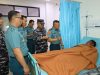 Satgas Patkor Malindo 166/24 Terima dan Evakuasi Nelayan WNI Korban Kapal Tenggelam di Perairan Selat Malaka