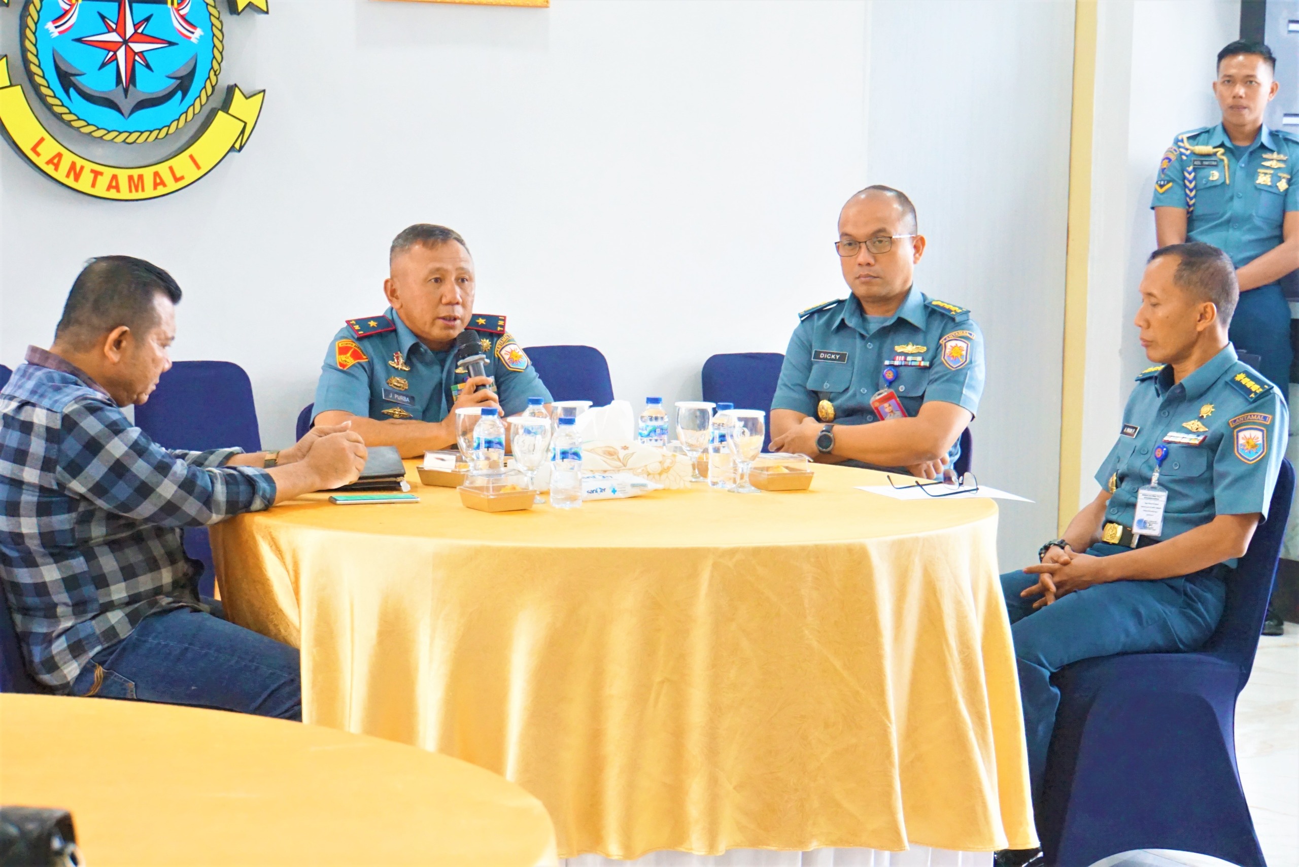 Peduli Kesejahteraan Prajurit, Danlantamal I Terima Audiensi Perusahaan Developer Perumahan