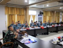 Danlantamal I Pimpin Rapat Staf dan Komando di Mako Lantamal I