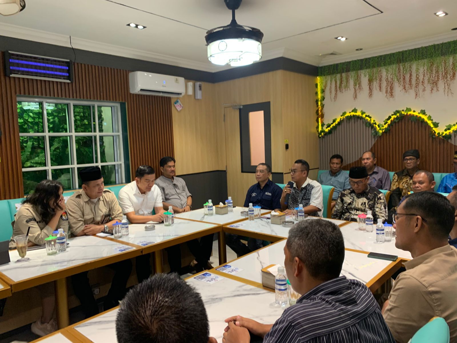 Danlanal Bintan Hadiri Rapat Forum Koordinasi Pimpinan Daerah Kota Tanjungpinang