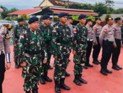 Personel Lanal Bintan Turut Serta Sukseskan Jalannya Proses Pemilukada