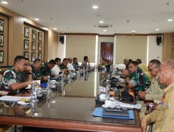 Komandan Lantamal I Hadiri Rakor Persiapan Pelaksanaan Pilkada Serentak di Provinsi Sumatera Utara Tahun 2024