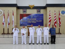 Lanal Dumai Gelar Upacara Pelepasan dan Tradisi Purna Bhakti Prajurit dan PNS Lanal Dumai